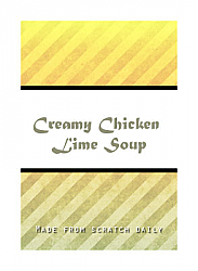 Sun Rays Small Rectangle Food & Craft Label