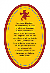 Leo Oval2 Beer Labels