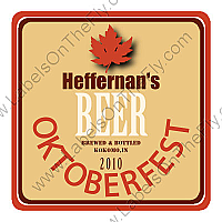 Oktober Earth Square Beer Coasters