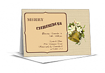 Sepia Invitation Card