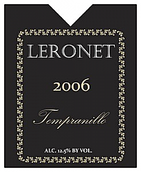 Vine Rectangle Wine Label 3.25x4