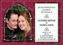 Celtic Small Invite Wedding Puzzle