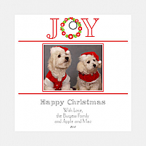 Joy Small Square Hang Tag