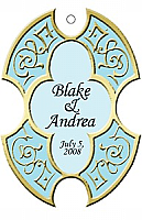 Medici Large Wedding Favor Tag