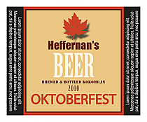 Oktober Square Text Beer Labels