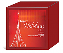 Vector Christmas Tree Christmas Gift Box