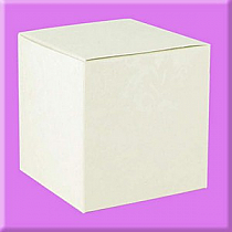 Italian Embossed Papers Tuck Top Boxes Cream - Pearl