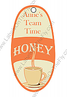 Tea Time Large Rectangle Food & Craft Hang Tag