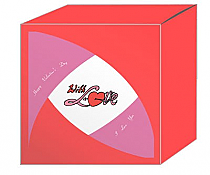 Corner Border Valentine Medium Box