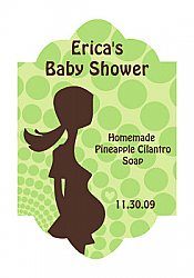 Baby on Board Large Rectangle Food & Craft Label