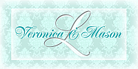 Monogram Horizontal Small Rectangle Wedding Labels