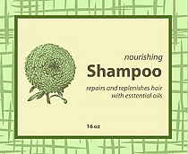 Soothing Big Horizontal Rectangle Bath Body Label