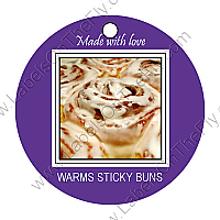 Fresh Baked Mulberry Big Circle & Craft Hang Tag