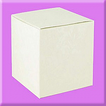 Italian Embossed Papers Tuck Top Boxes Cream - Pearl