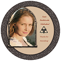 Celtic Bridal Shower Circle Label