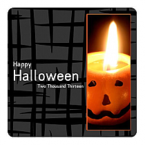 Side Square Halloween Coasters 3.5x3.5