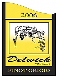 Tree Vertical Big Rectangle Wine Label 2.75x3.75