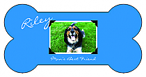 Bone Pets Scrapbook Labels 4x2