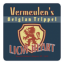 Lion Square Beer Labels 3 1/4