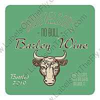 Bull Bear Square Beer Coasters