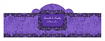 Iron Vine Wedding Billboard Cigar Band Labels