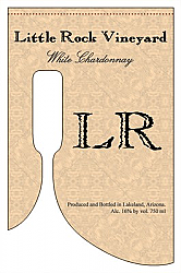 Arizona Rectangle Wine Label 2.25x3.5