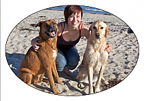 Horizontal Oval Pets Photo Labels 2.25x3.5