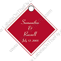 Classical Diamond Favor Tags