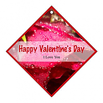 Photo Valentine Diamont Favor Tag 2x2