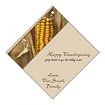 Happy Thanksgiving Diamond HangTag 2x2