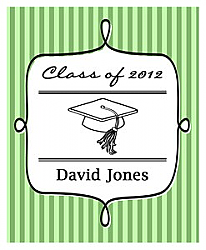 Praise Vertical Big Rectangle Graduation Labels