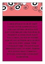 Mystical Small Text Rectangle Wine Label 1.875x2.75