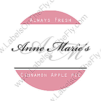 Custom Natural Circle Food & Craft Label