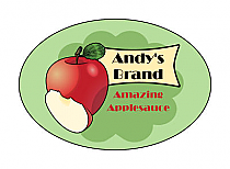 Your Brand Apple Small Horizontal Rectangle Food & Craft Label