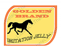 Golden Food and Craft Labels