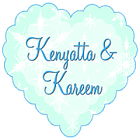 Winter Wonderland Heart Wedding Labels