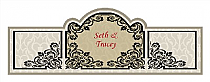 Ornament Wedding Billboard Cigar Band Labels