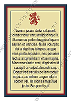 Lion Square2 Navy Beer Labels