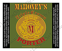 Three Crown Square Text Army Beer Labels