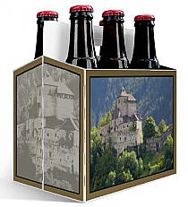 6 Pack Beer Carrier with Photo includes plain 6 pack carrier and custom pre-cut labels