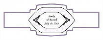 Venice Wedding Cigar Band Labels