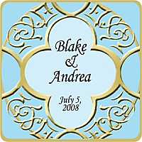 Medici Square Wedding Coaster