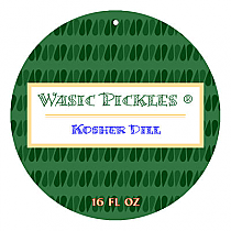 Pickles Canning Big Circle Hang Tag 2.5x2.5