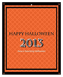 Jack O Lantern Halloween Big Rectangle Favor Tag 3.25x4