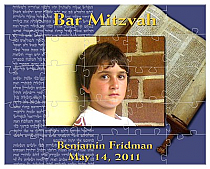 Torah Large Favor Bat Mitzvah Puzzle