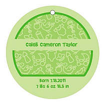 Precious Baby Circle Favor Tag