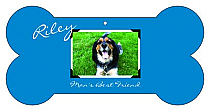 Bone Pets Scrapbook Favor Tag 4x2