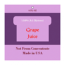 Grape Small Square Canning Hang Tag 1.5x1.5