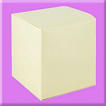 Italian Embossed Papers Tuck Top Boxes Cream - Linen