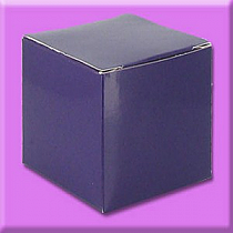 High Gloss Tuck Rectangle Top Boxes Cobalt Blue